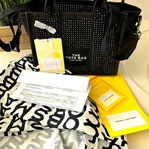 MARC JACOBS The crystal canvas small tote bag